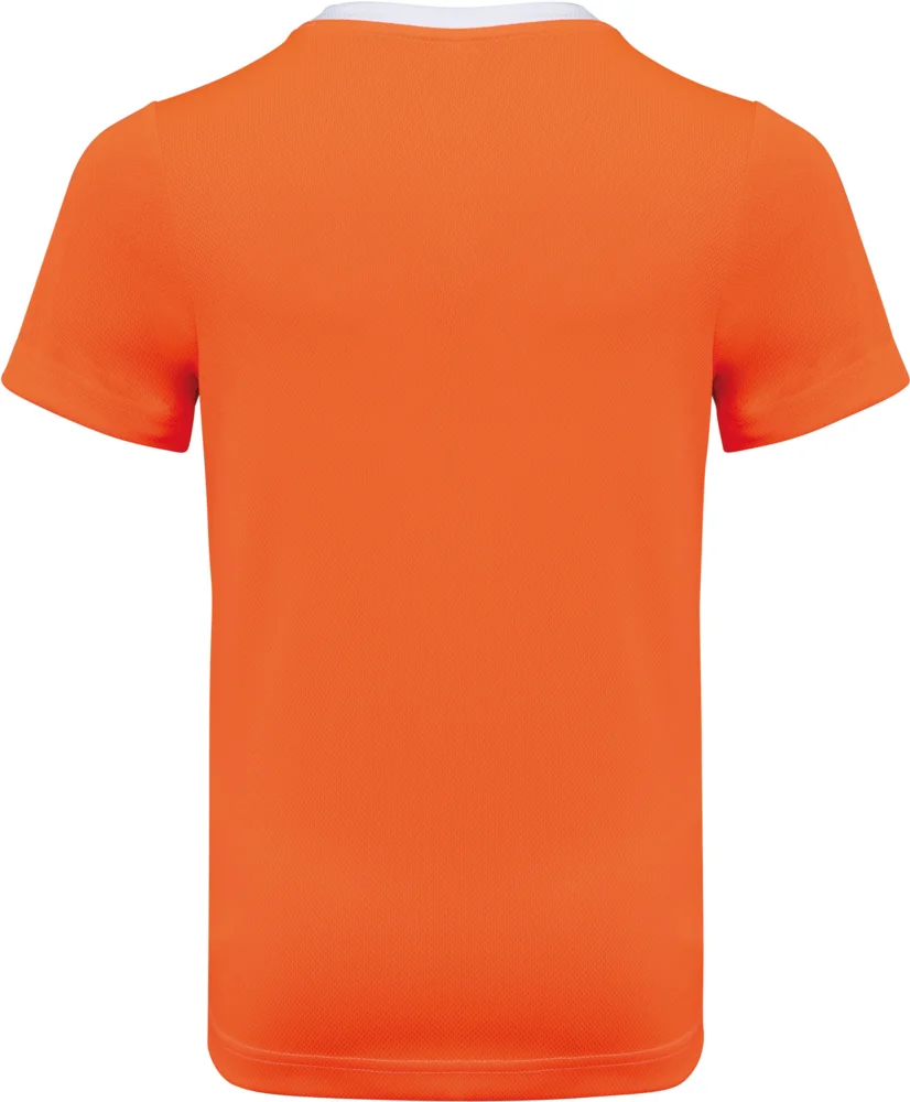 Kinder Kontrast Sport Shirt