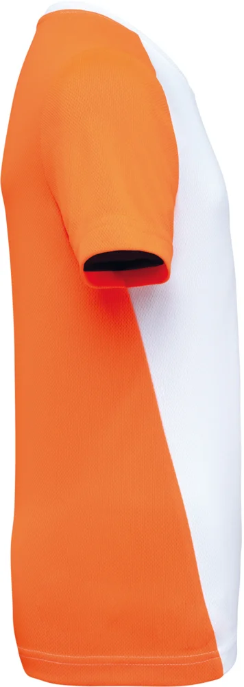 Kinder Kontrast Sport Shirt