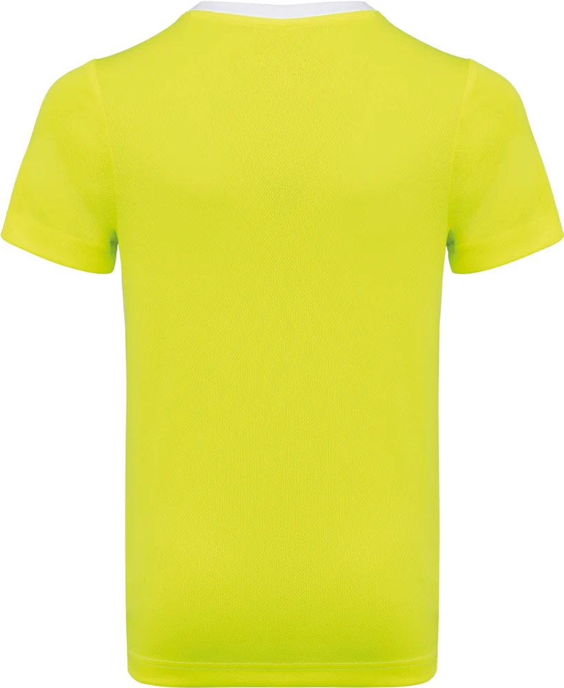 Kinder Kontrast Sport Shirt