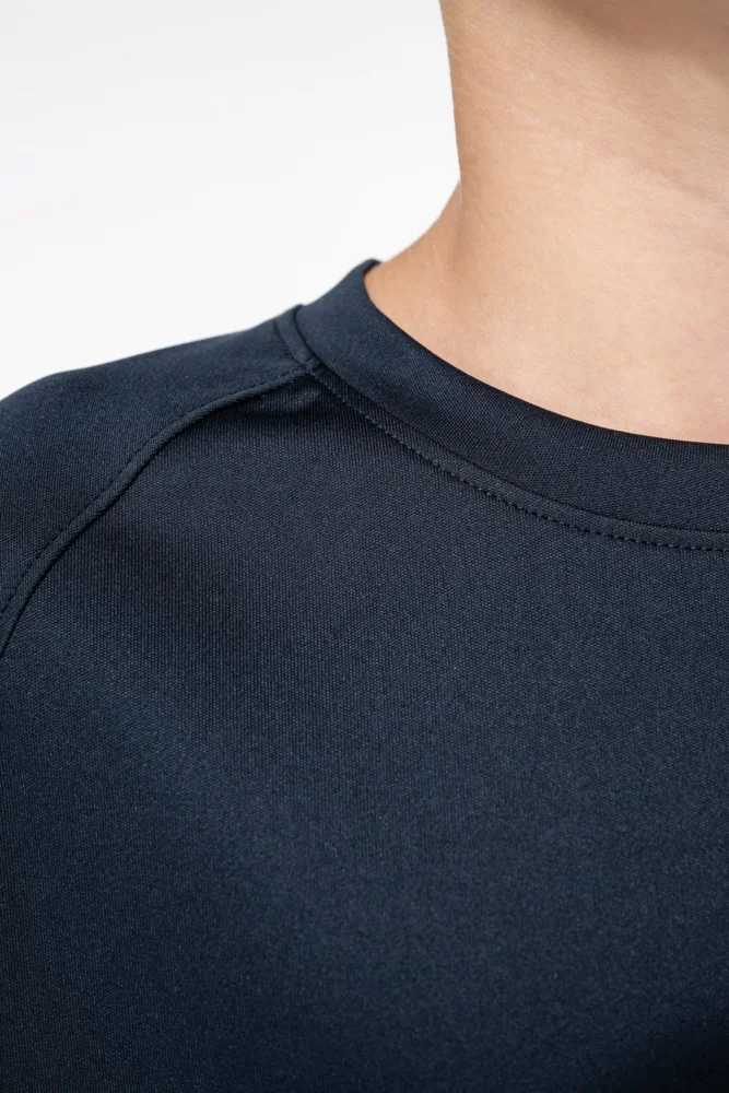 Kinder Kontrast Sport Shirt