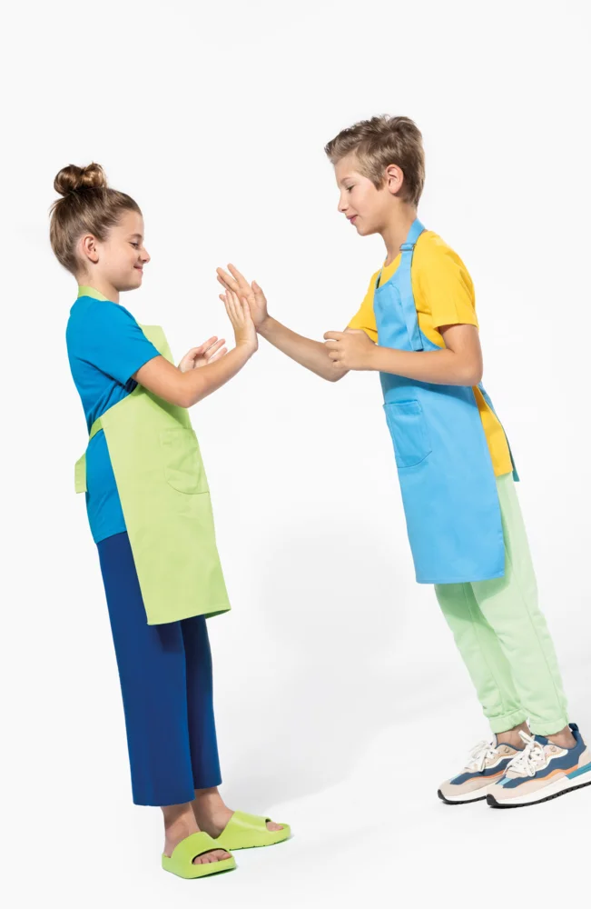 Kinder Latzschürze