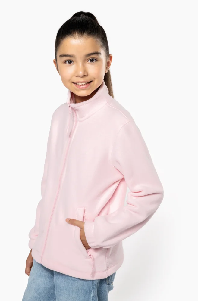 Kinder Microfleece Jacke
