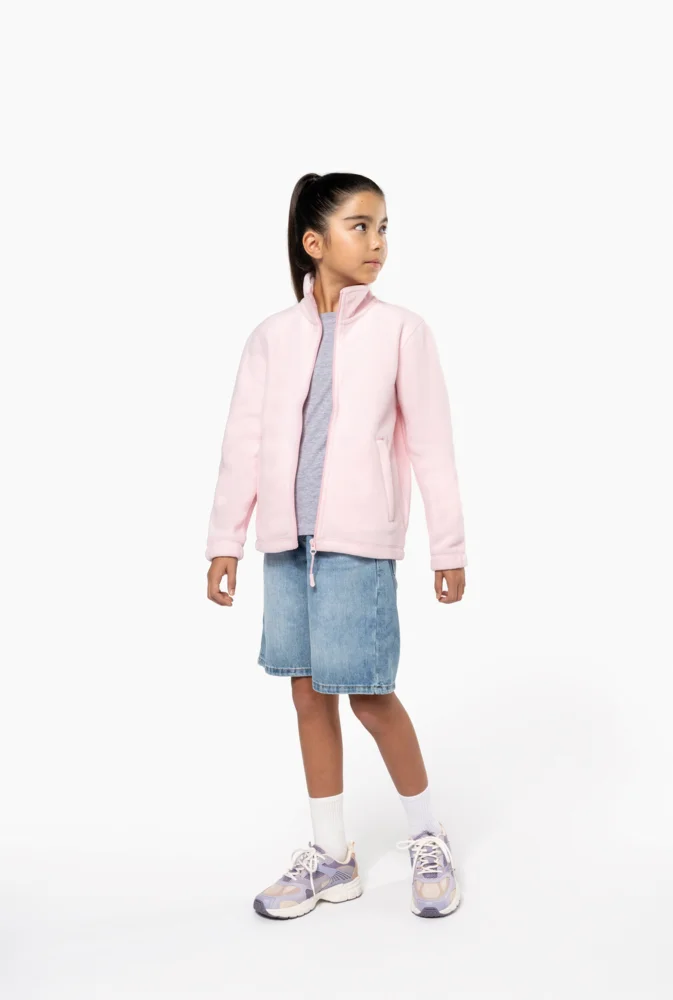 Kinder Microfleece Jacke