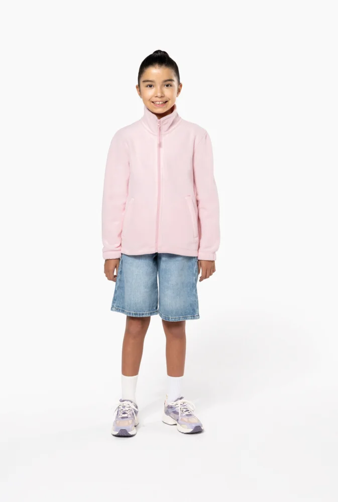 Kinder Microfleece Jacke