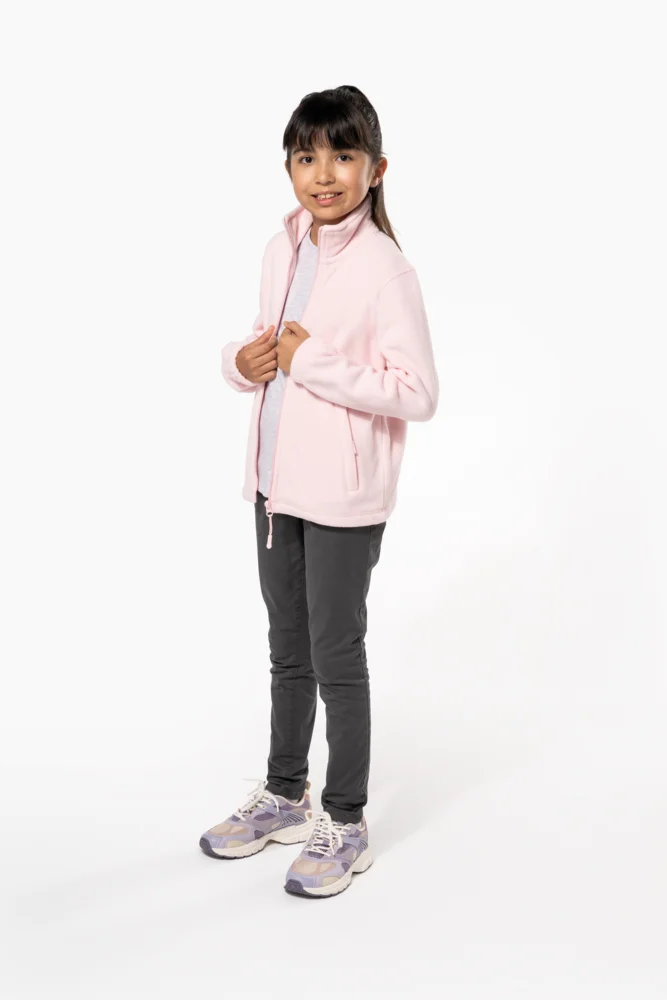 Kinder Microfleece Jacke