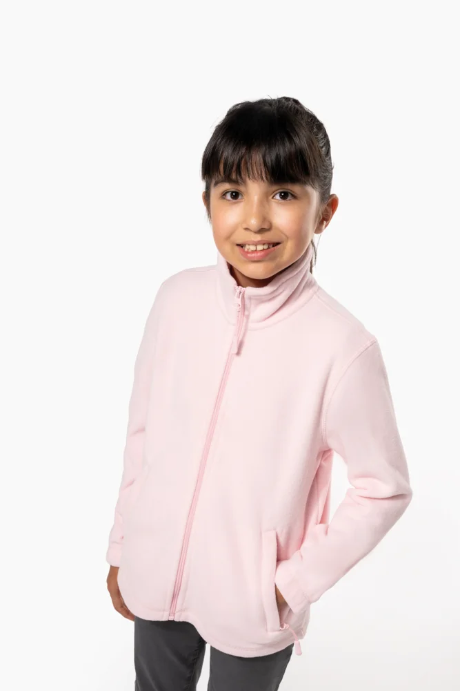 Kinder Microfleece Jacke