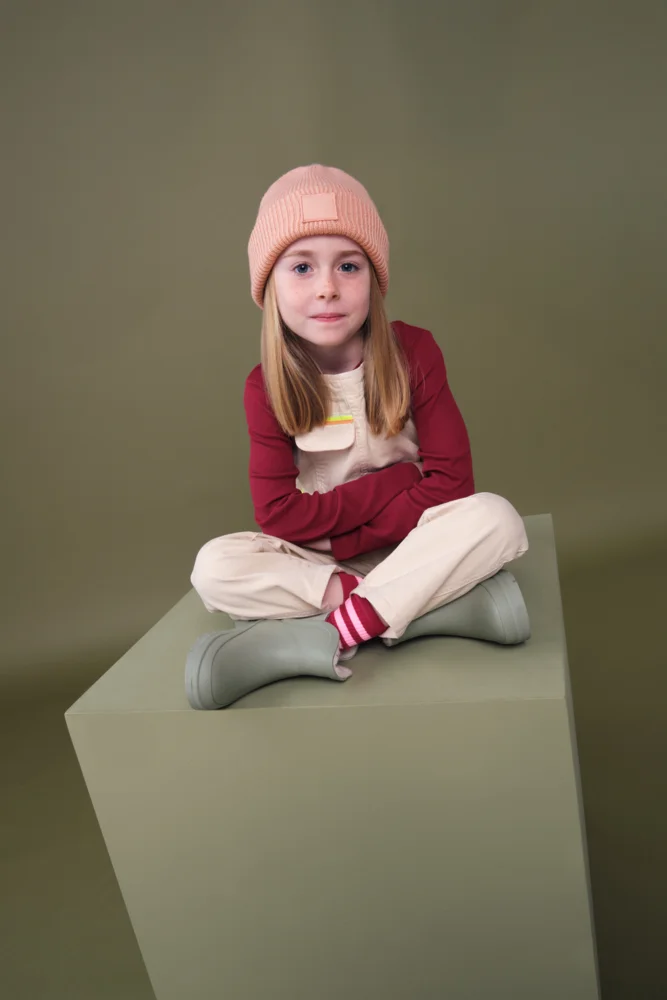 Kinder Patch Beanie