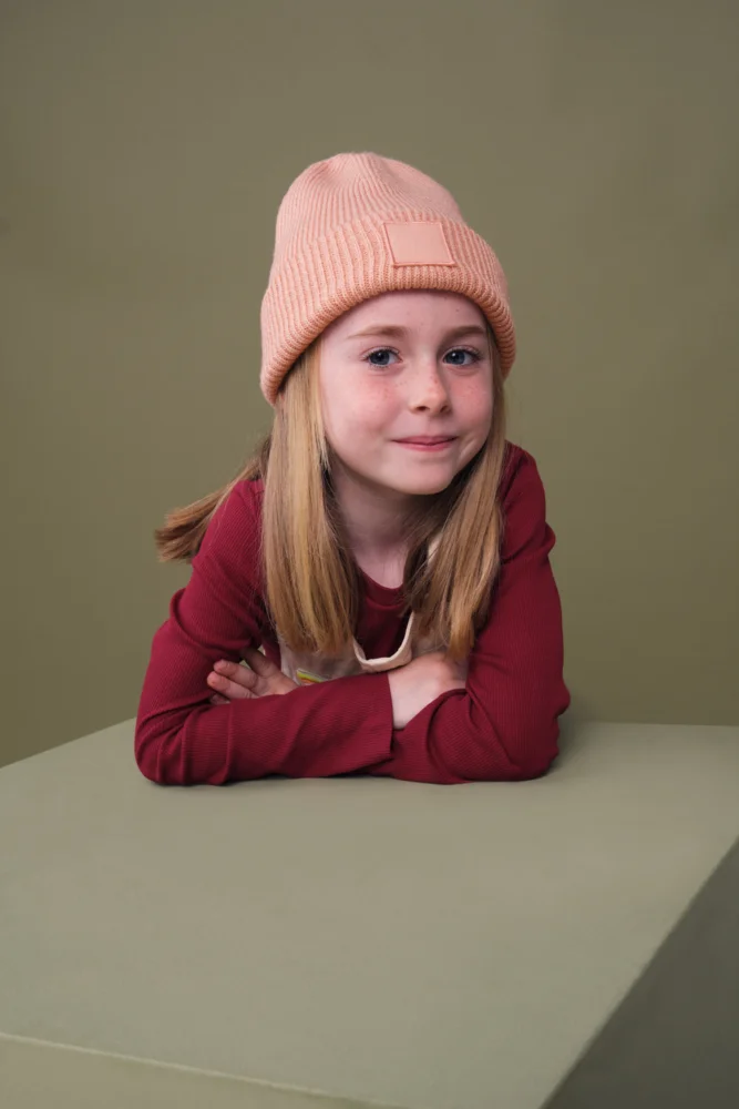 Kinder Patch Beanie