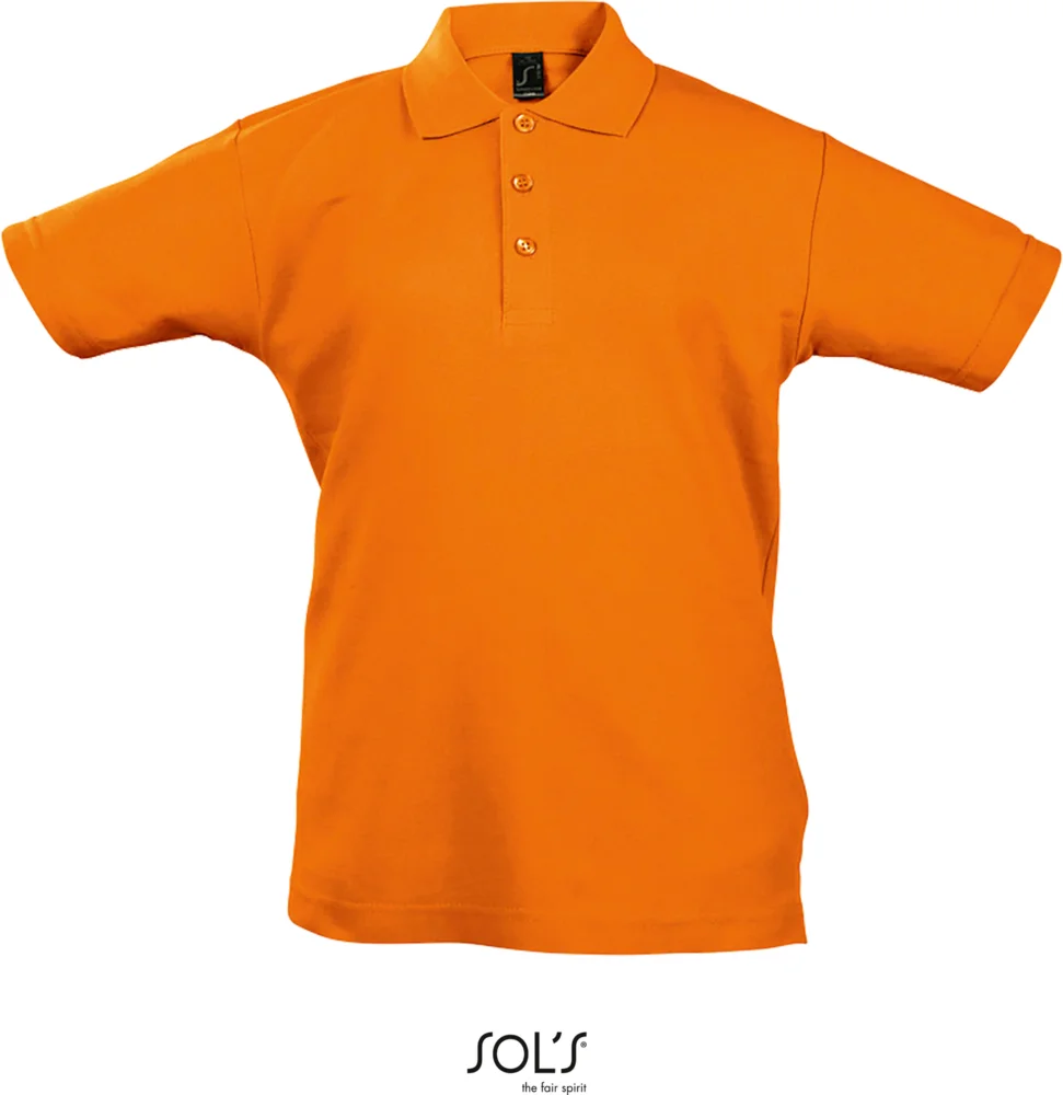 Kinder Piqué Polo