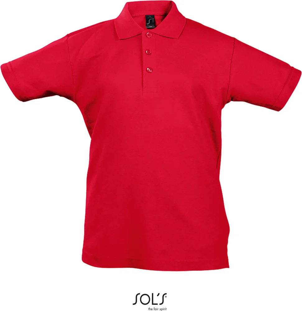 Kinder Piqué Polo