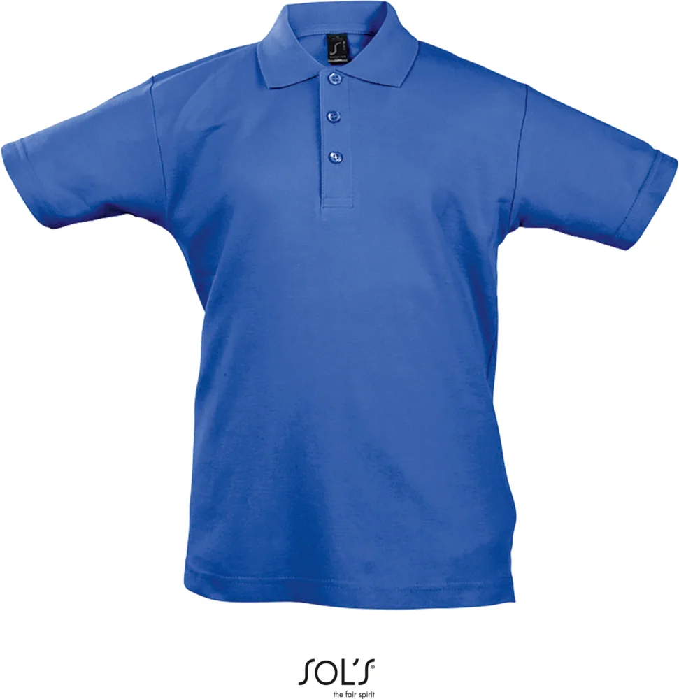 Kinder Piqué Polo