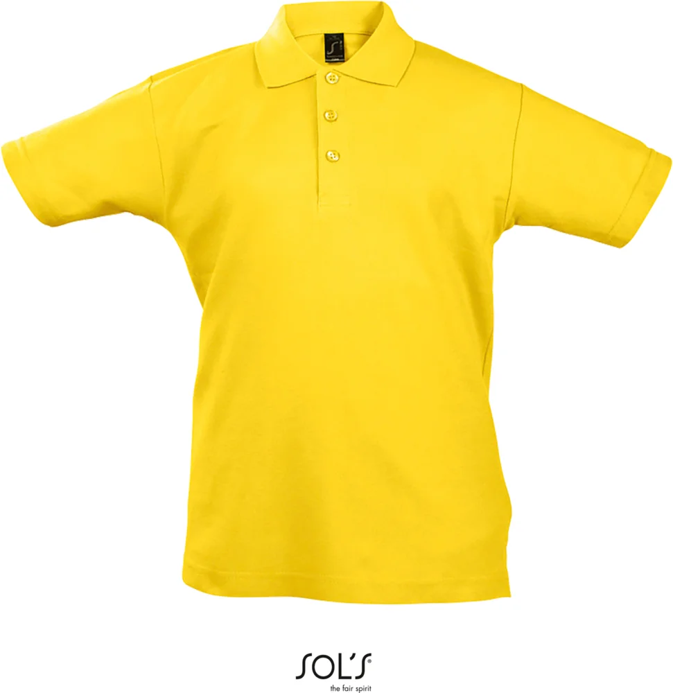 Kinder Piqué Polo