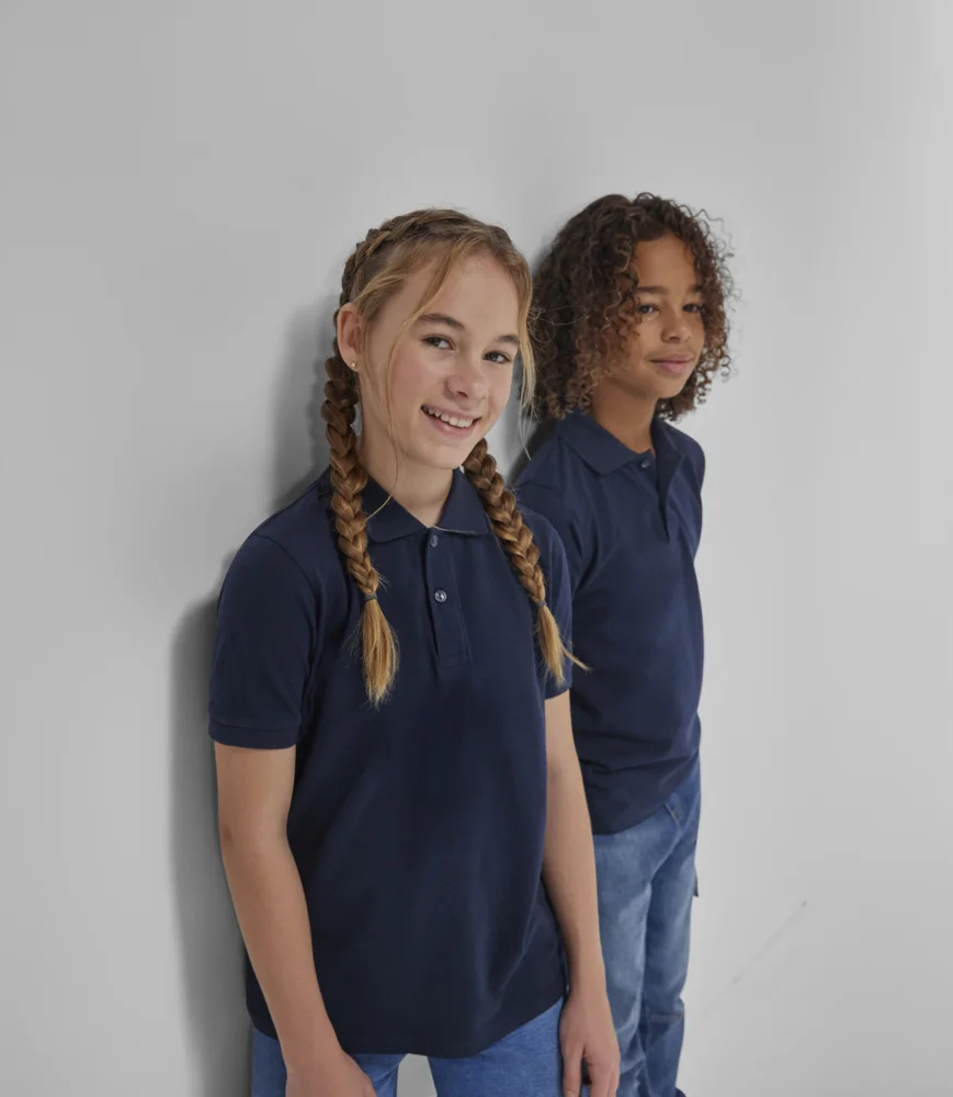 Kids' Piqué Polo