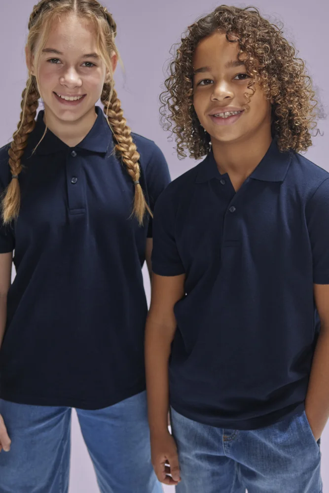 Kids' Piqué Polo