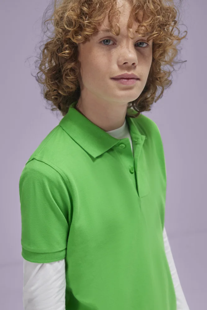 Kids' Piqué Polo