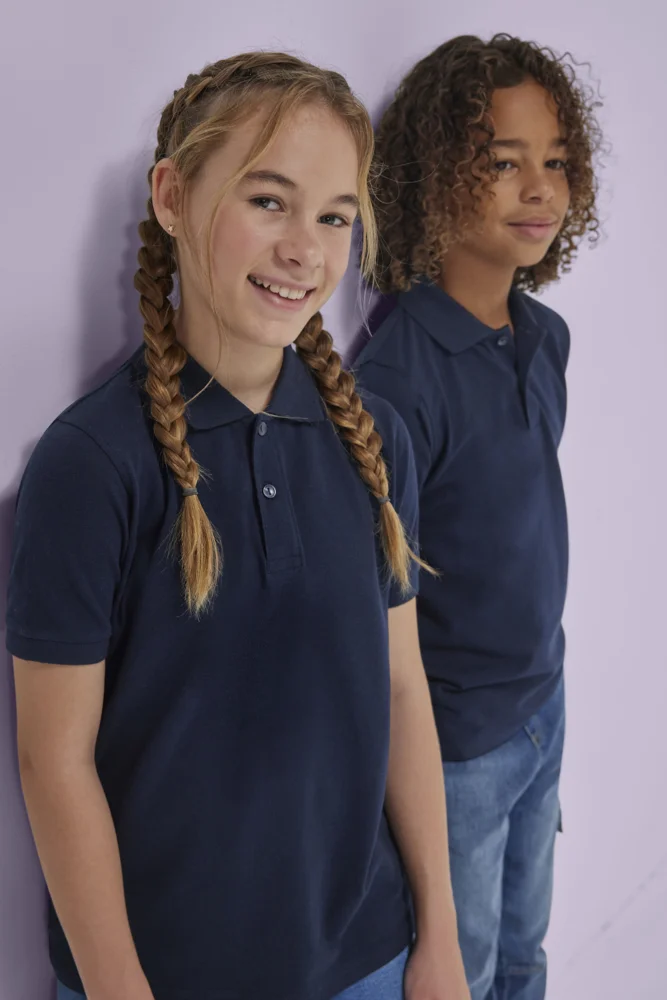 Kids' Piqué Polo