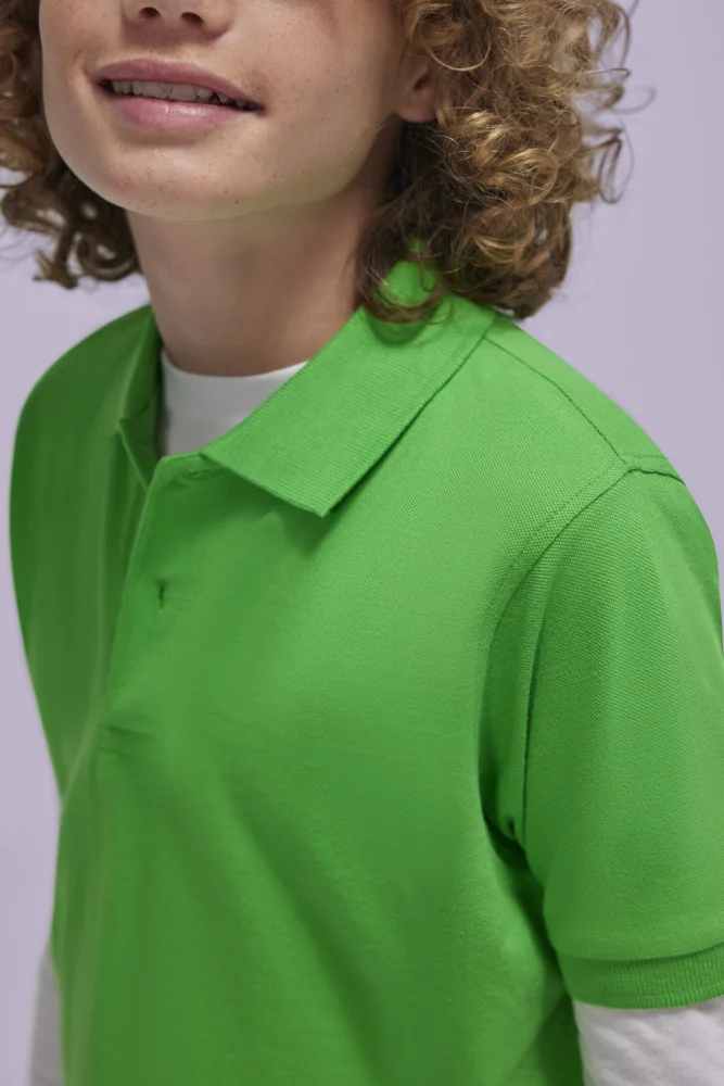 Kids' Piqué Polo