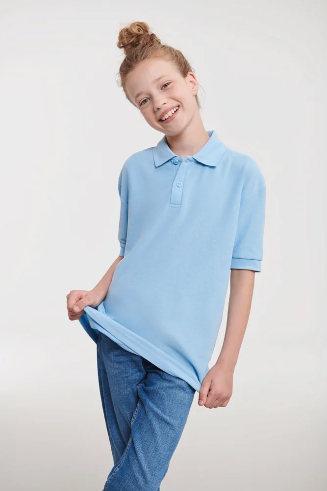 Kids' Piqué Polo