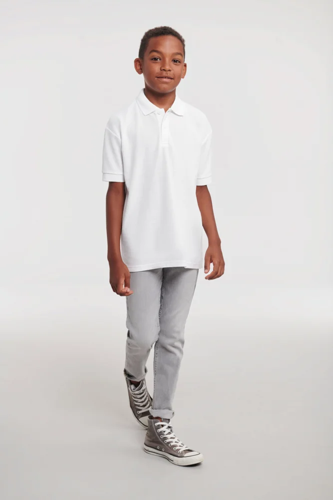 Kids' Piqué Polo