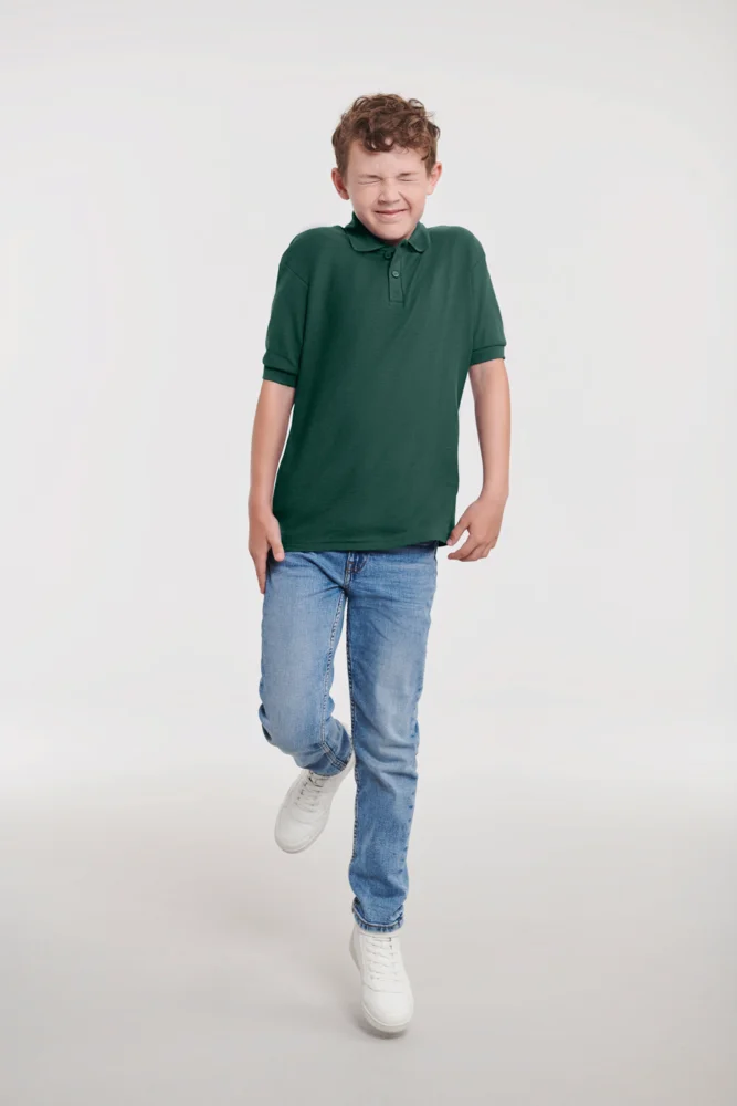 Kids' Piqué Polo