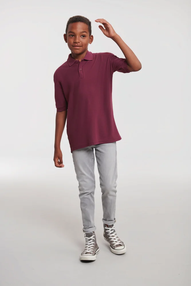 Kids' Piqué Polo