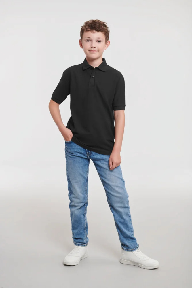 Kids' Piqué Polo