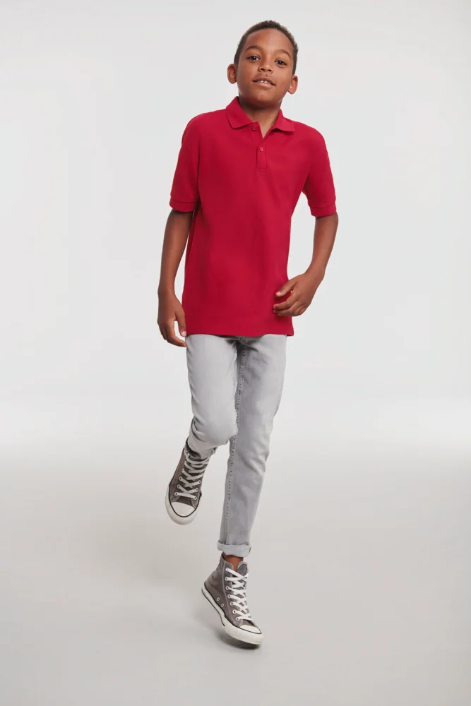 Kids' Piqué Polo