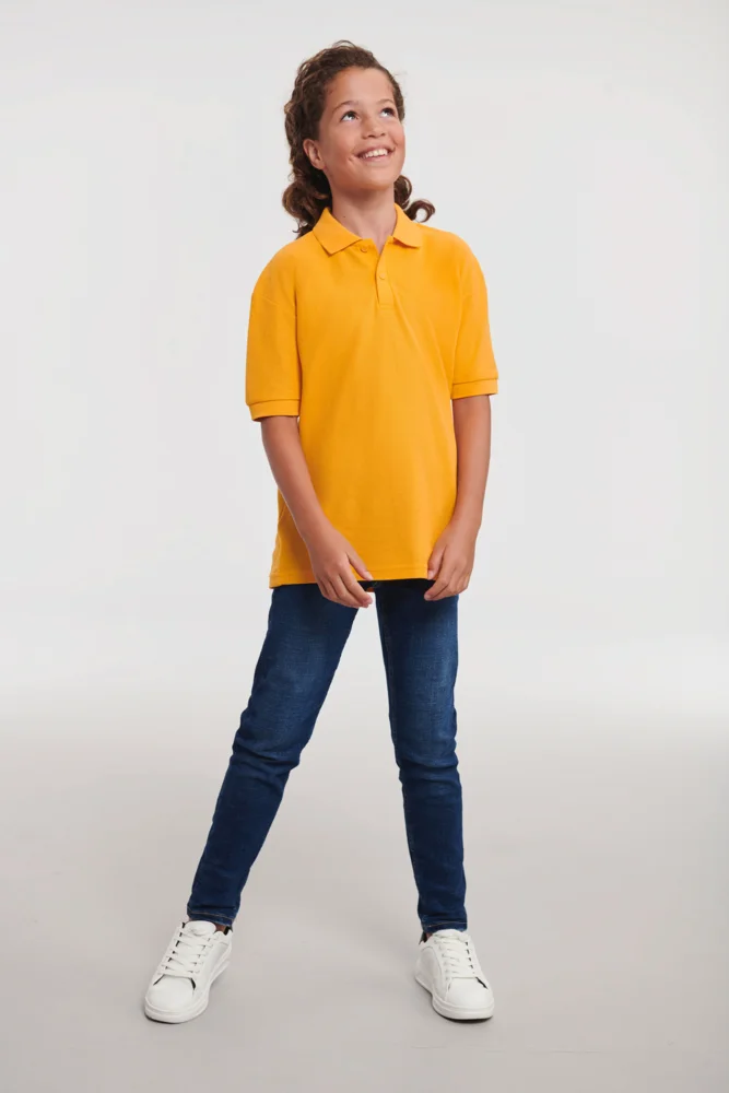 Kids' Piqué Polo