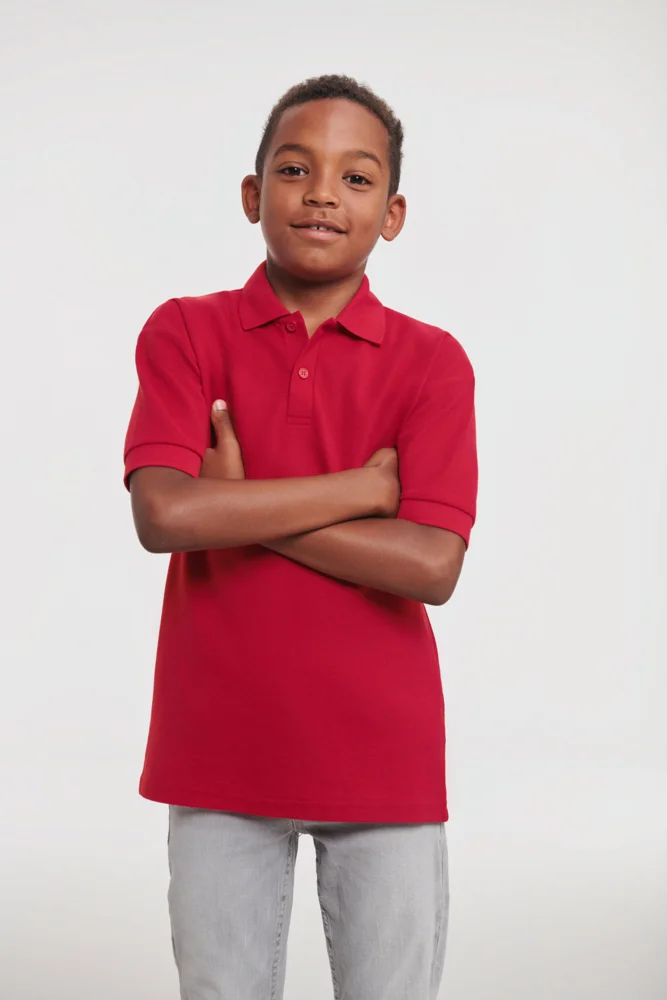Kids' Piqué Polo