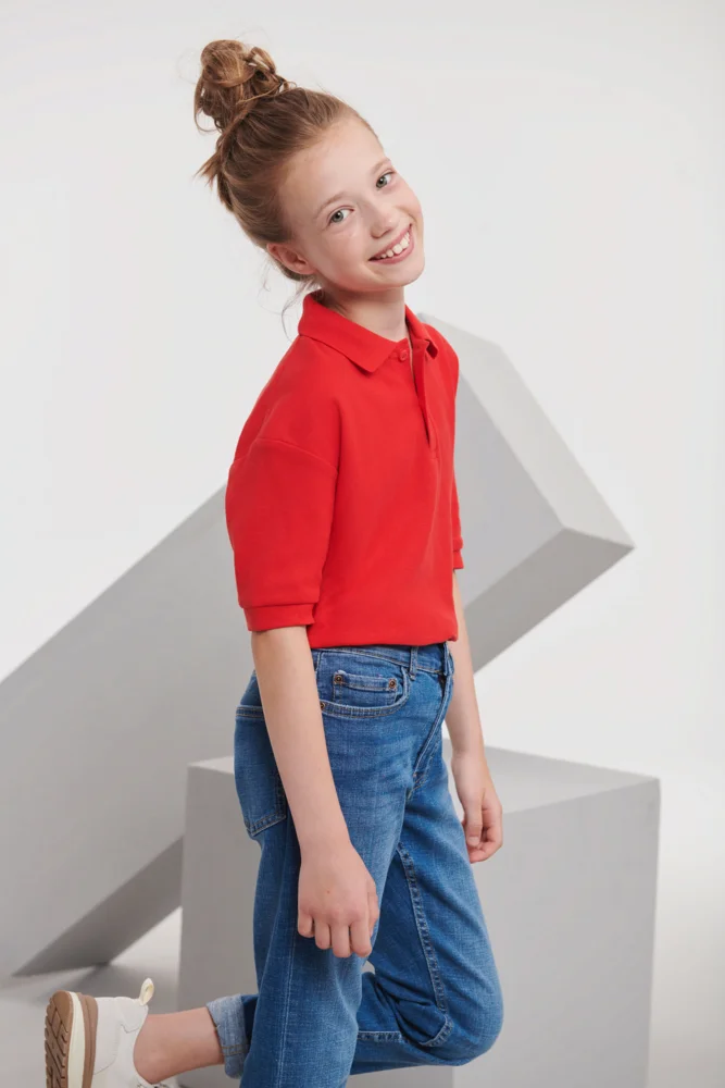 Kids' Piqué Polo