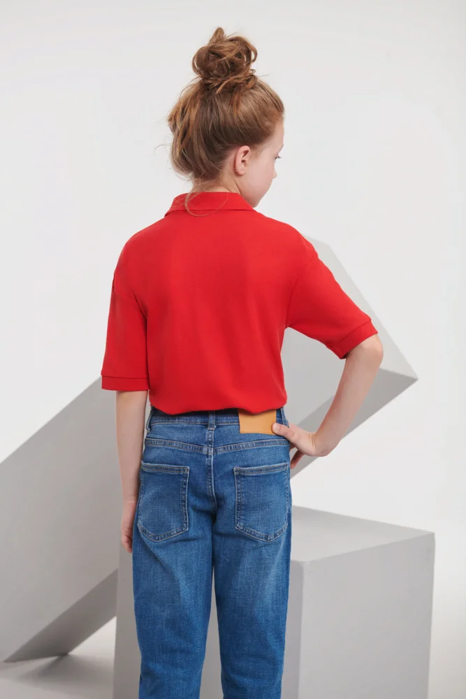Kids' Piqué Polo