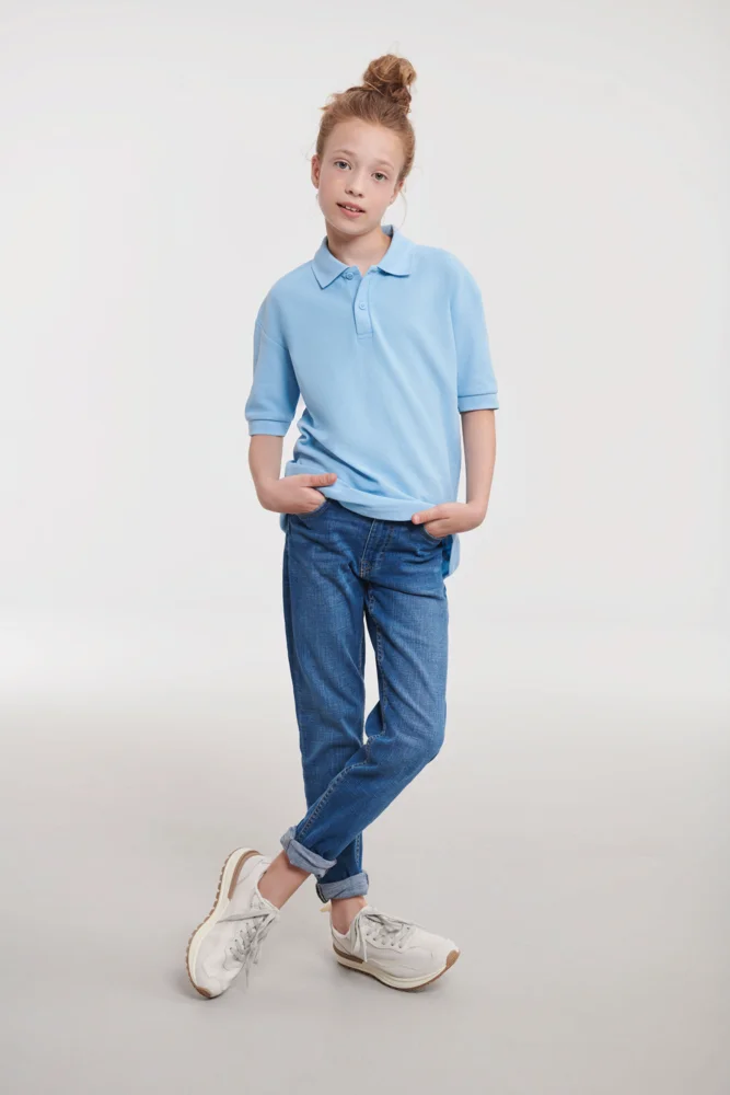 Kids' Piqué Polo