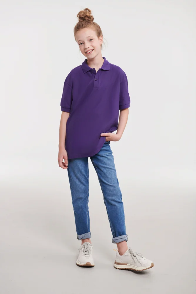 Kids' Piqué Polo