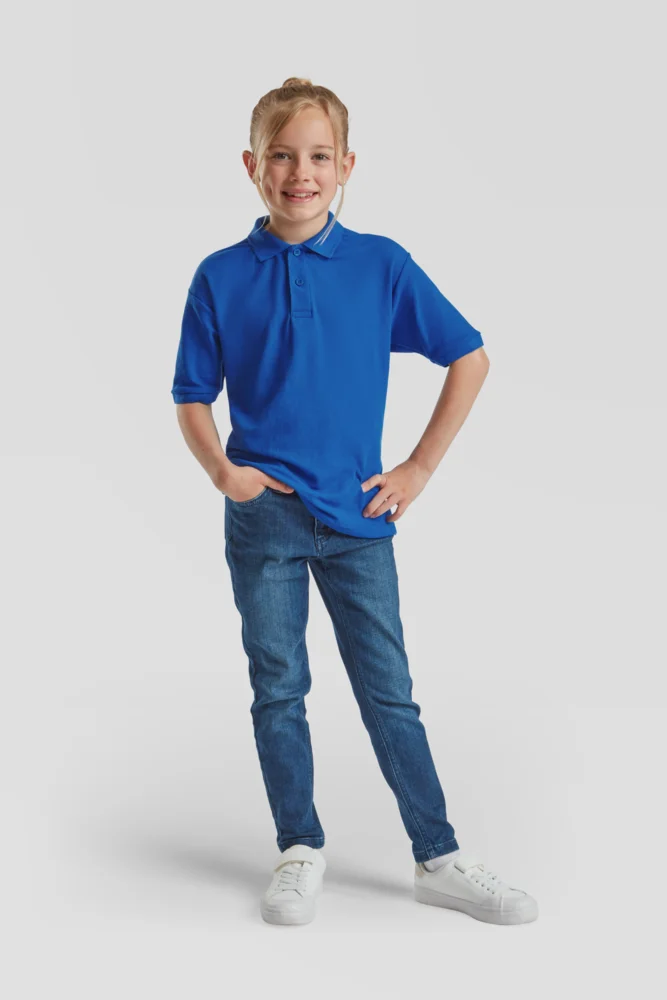 Kinder Piqué Polo