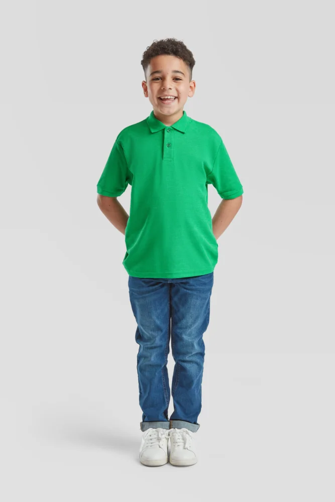 Kinder Piqué Polo