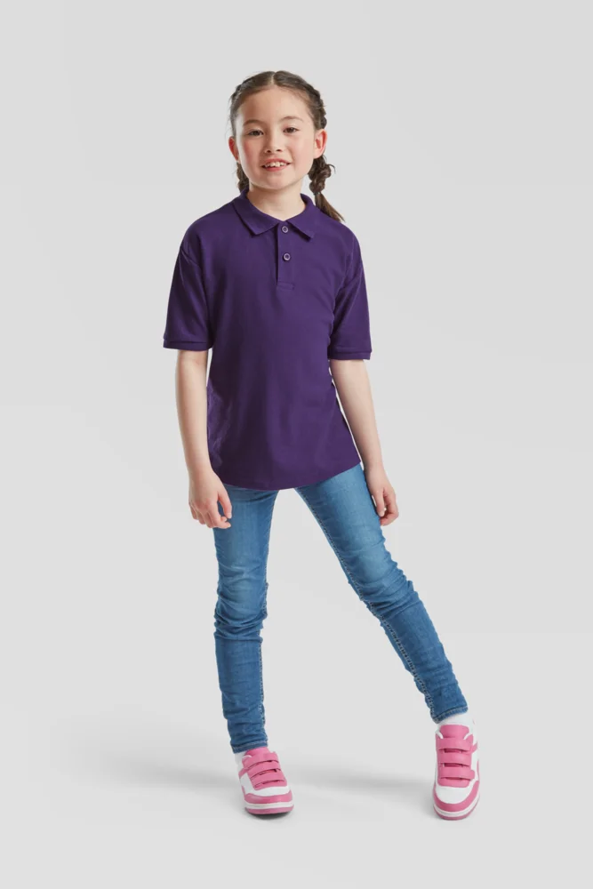 Kinder Piqué Polo