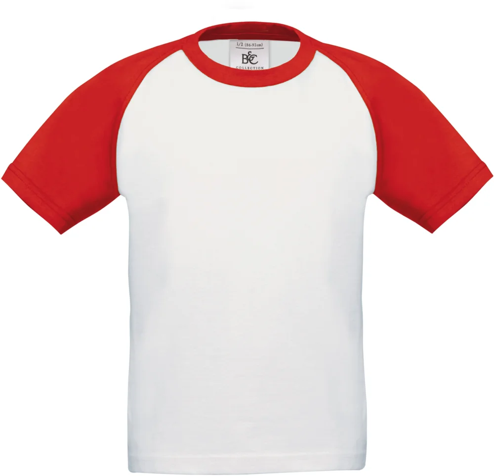 Kinder Raglan Kontrast T-Shirt