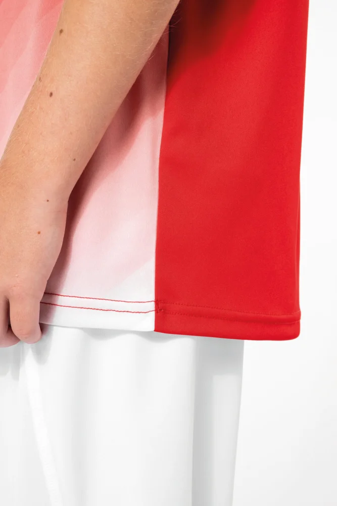 Kinder Sport Shirt mit Farbverlauf