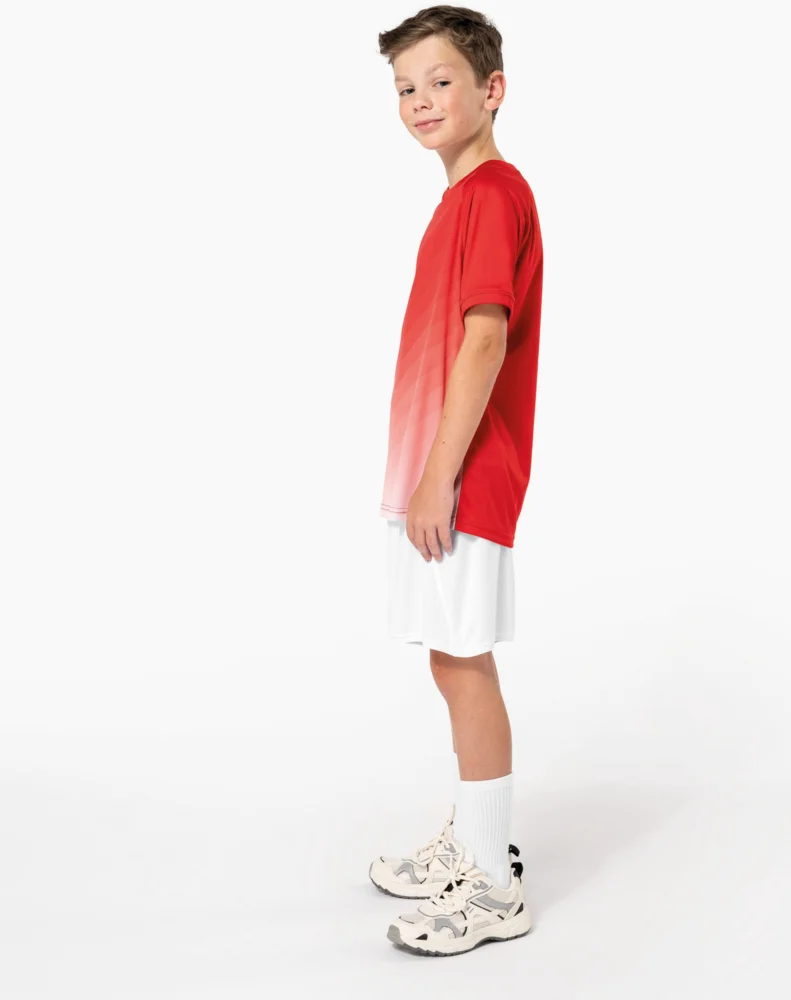 Kinder Sport Shirt mit Farbverlauf