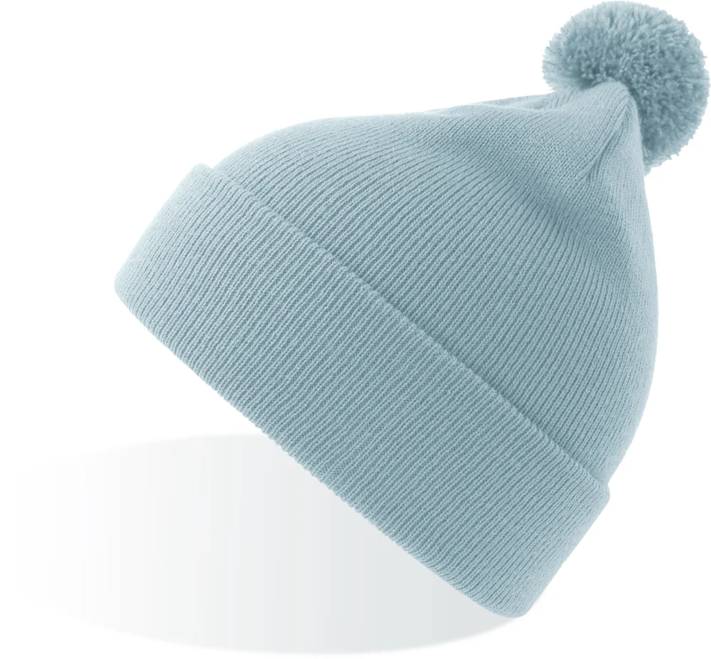 Kinder Strickmütze mit Pompon