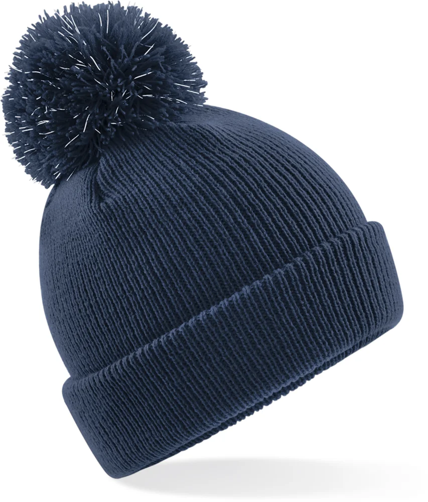 Kinder Strickmütze mit Pompon "Reflective"