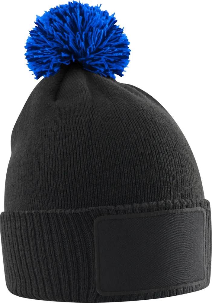 Kinder Strickmütze mit Pompon "Snowstar"