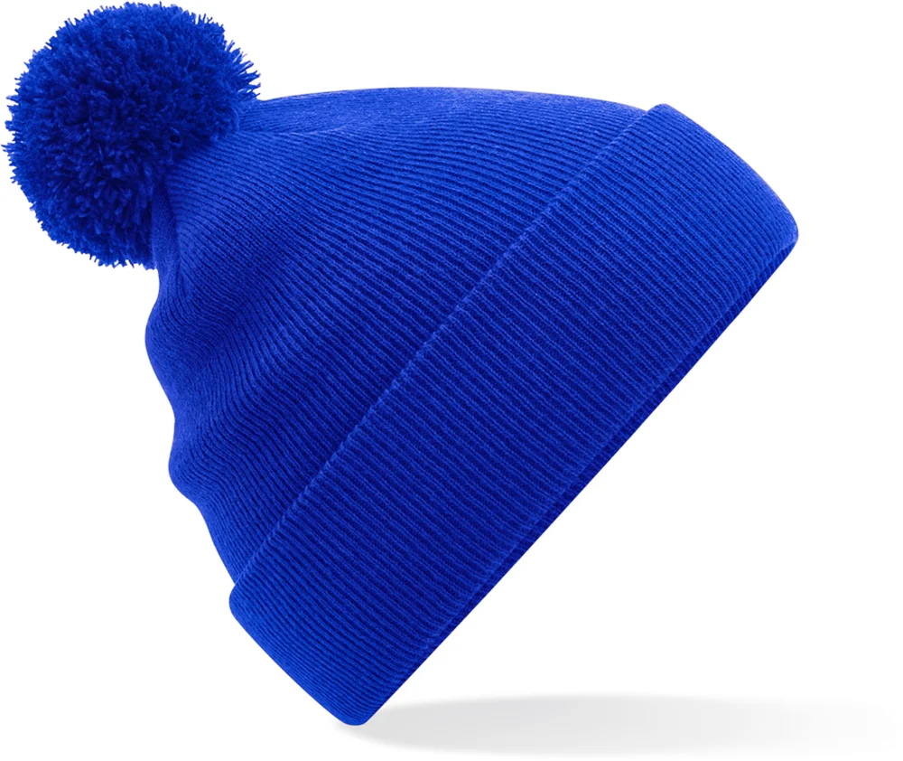 Kinder Strickmütze mit Pompon