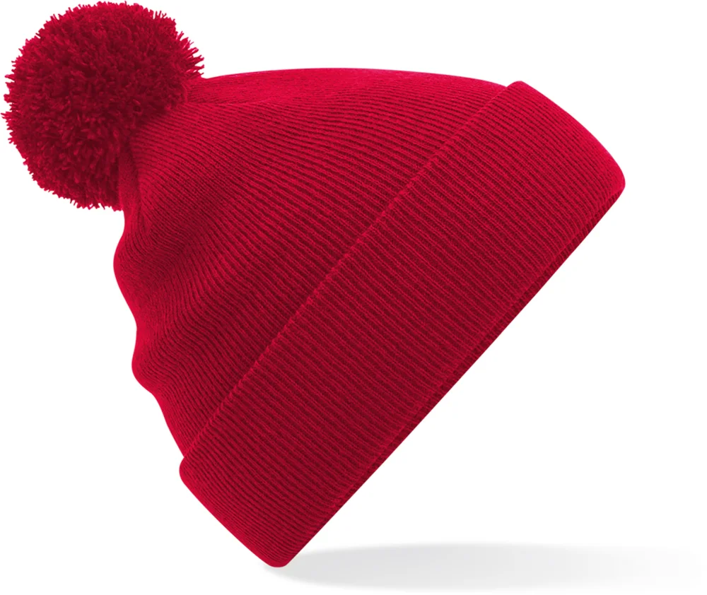 Kinder Strickmütze mit Pompon