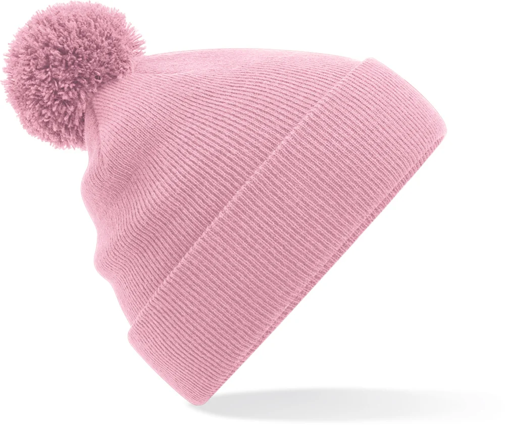 Kinder Strickmütze mit Pompon