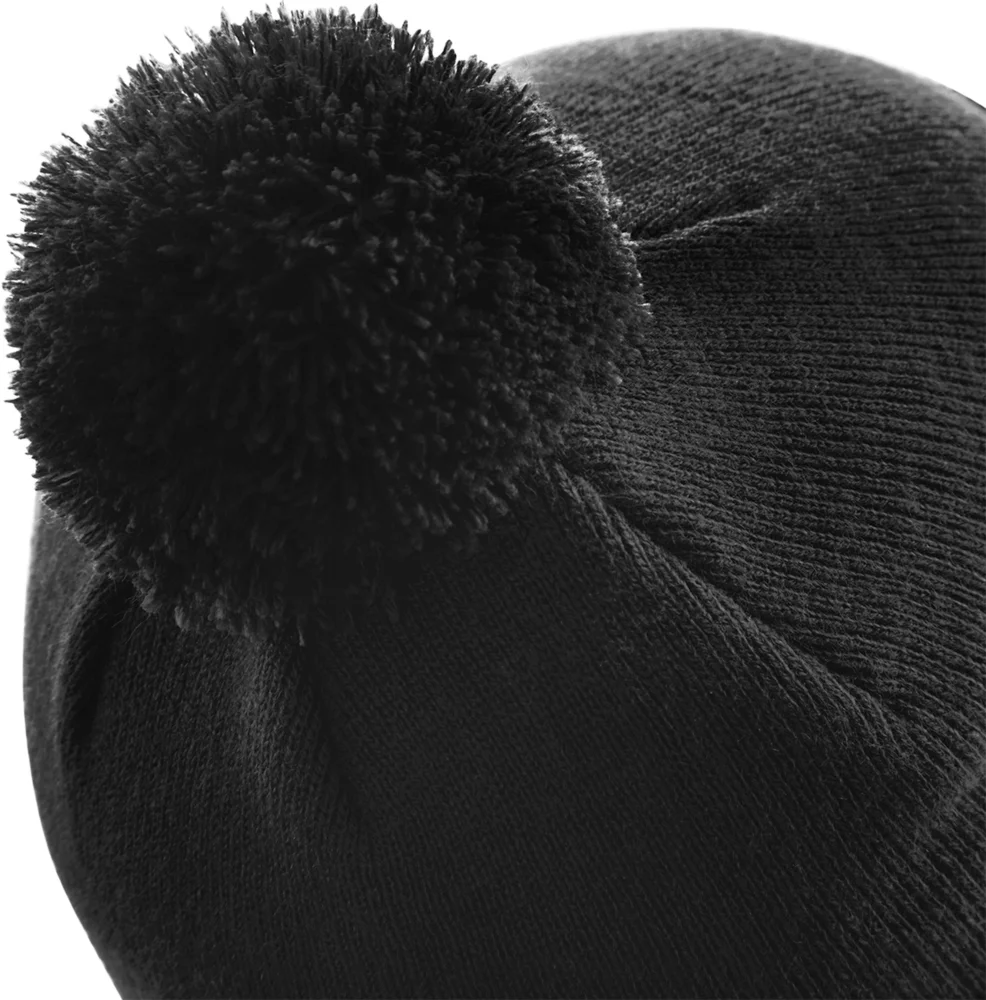 Kinder Strickmütze mit Pompon