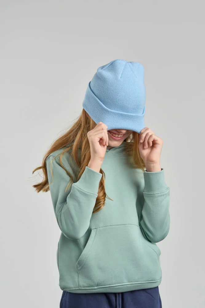 Kinder Strickmütze