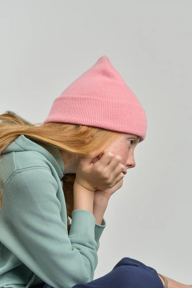 Kinder Strickmütze