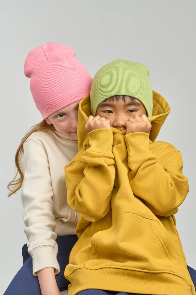 Kinder Strickmütze