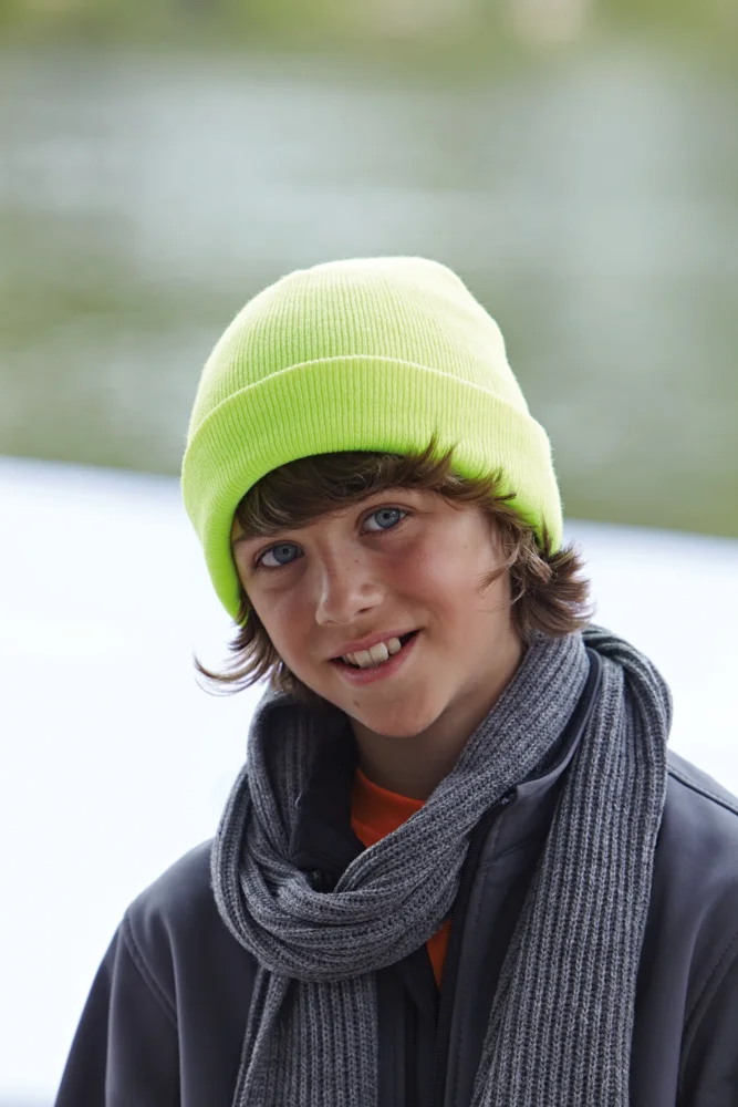 Kinder Strickmütze